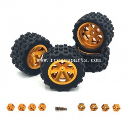 SCY 16101 Upgrade Metal Tire Gold