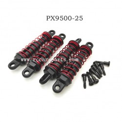 4Pcs Shock Absorber PX9500-25 For RC Car ENOZE 9500E