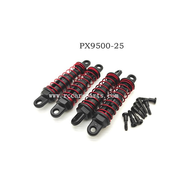 4Pcs Shock Absorber PX9500-25 For RC Car ENOZE 9500E