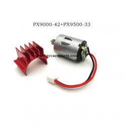 280 Motor +Motor Heat Sink PX9000-42+PX9500-33 For RC Car ENOZE 9500E