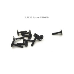 2.3X12 Screw P88069 For RC Car 9500E Screw