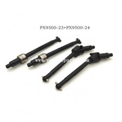 Front Drive Shaft +Rear Axle PX9500-23+PX9500-24 For RC Car ENOZE 9500E