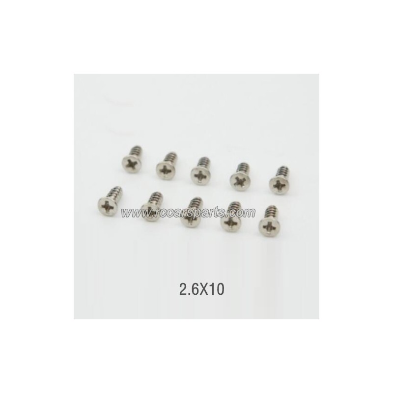 PXtoys 9200 Truck Parts 2.6X10 Flattened Head Screw P88032