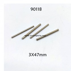 HBX 901 901A Spare Parts 3X47mm Front Rear L ower Suspension Arm Inside Hinge Pins 90118