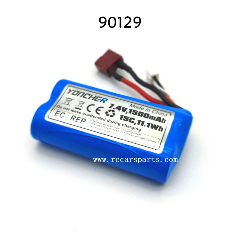 HBX 901 Spare Parts Li-ion Battery 7.4V 1500mAh 90129