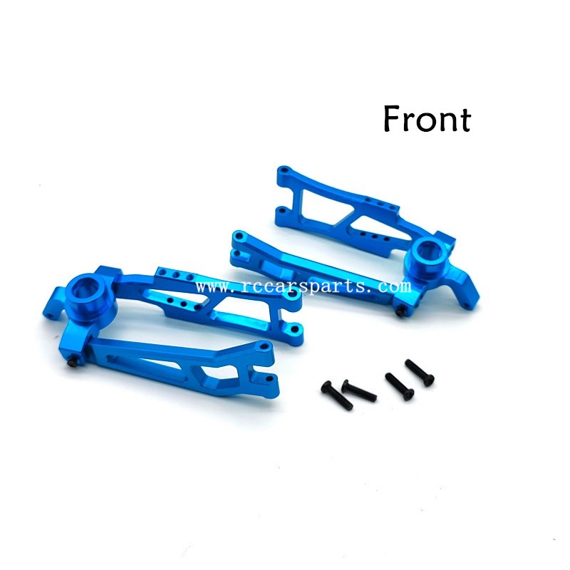 HBX 903A RC Car Upgrade Front Swing Arm+Steering Cup-Blue