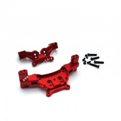 HBX 901A RC Car Upgrade Metal Shock Tower-Red