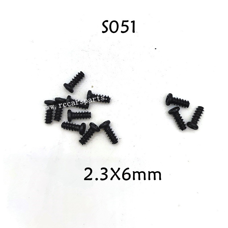 HBX 903 RC Truck Parts Round Head Self  Tapping Screw 2.3X6mm S051