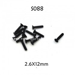 Screw 2.6X12mm S088 For HBX 901 901A Parts