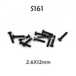 Screws 2.6X12mm S161 For HBX 903 RC Car