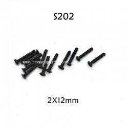 RC Car HBX 2195 Parts Screws KBHO 2X12mm S202