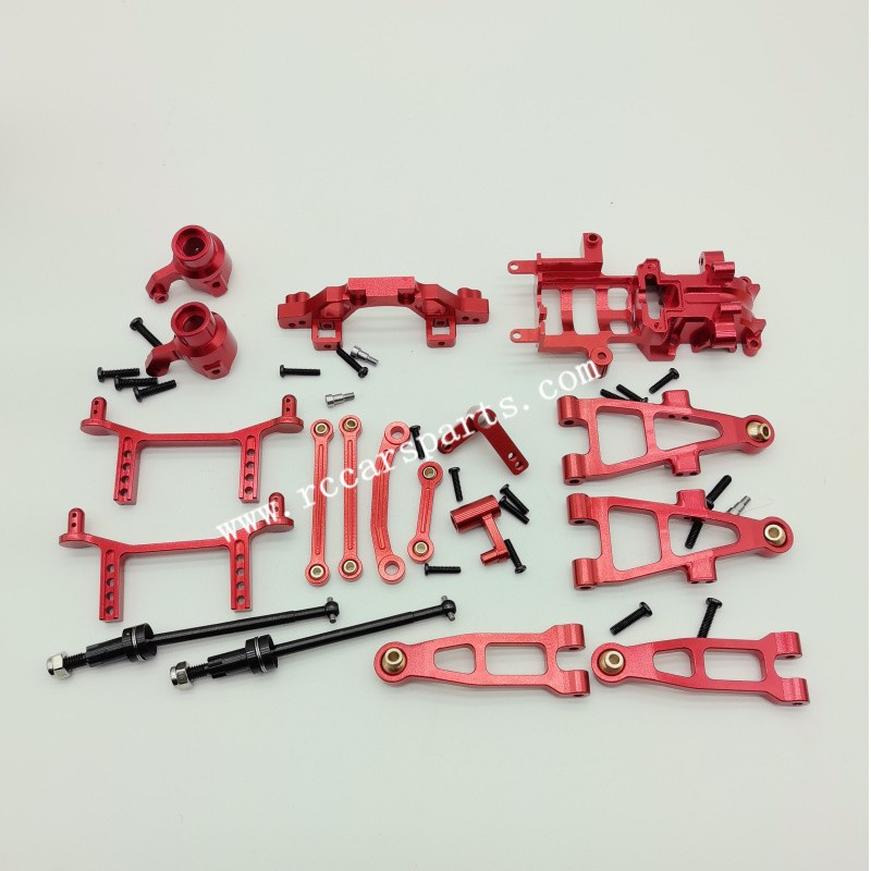 Upgrade Metal Kit-Red For RC Car ENOZE 9500E