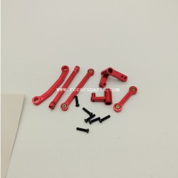 Upgrade version Metal Steering Kit-Red For RC Car ENOZE 9500E