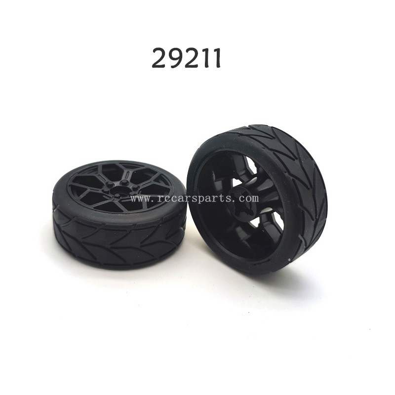 2 Pcs Rear On-road Touring Car Wheels 29211 For HBX 2195 RC Car Spare