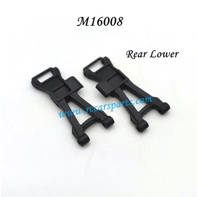 RC Car Parts Rear Lower Suspension Arms (left+Right) M16008 For HBX 16890A Destroyer 1/16