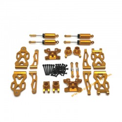 RC Car Parts Upgrade Alloy Kit Gold For SCY 16104 16104PRO