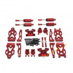 Upgrade Alloy Kit Red For SCY 16104 16104PRO RC Car