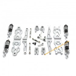 SCY 16104 PRO Upgrade Metal Kit Parts-Silver