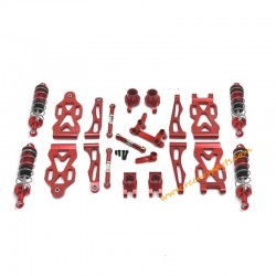 Upgrade Alloy Kit Red For SCY-16104PRO RC Car