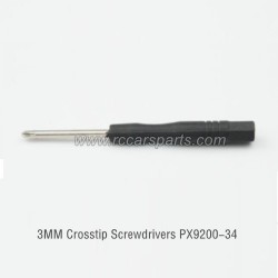 PXtoys 9202 Spare Parts 3MM Crosstip Screwdrivers PX9200-34