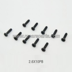 Pxtoys 9202 Parts 2.6X10PB Round Head Screw P88023