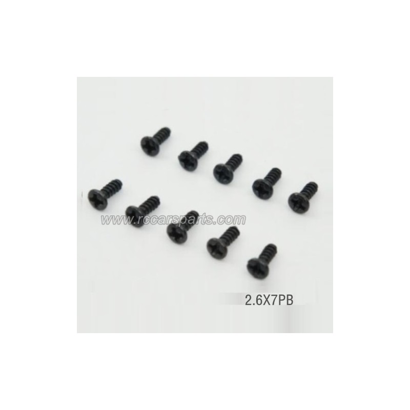 PXtoys 9202 Truck Parts 2.6X7PB Round Head Screw P88022