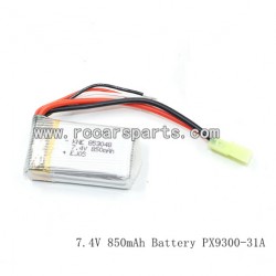 PXtoys 9300 1/18 4WD Car Parts 7.4V 850mAh Battery PX9300-31A