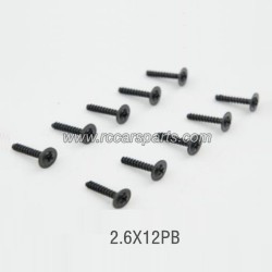 9200E Off Road RC Car Parts 2.6X12PB P88027 Screw