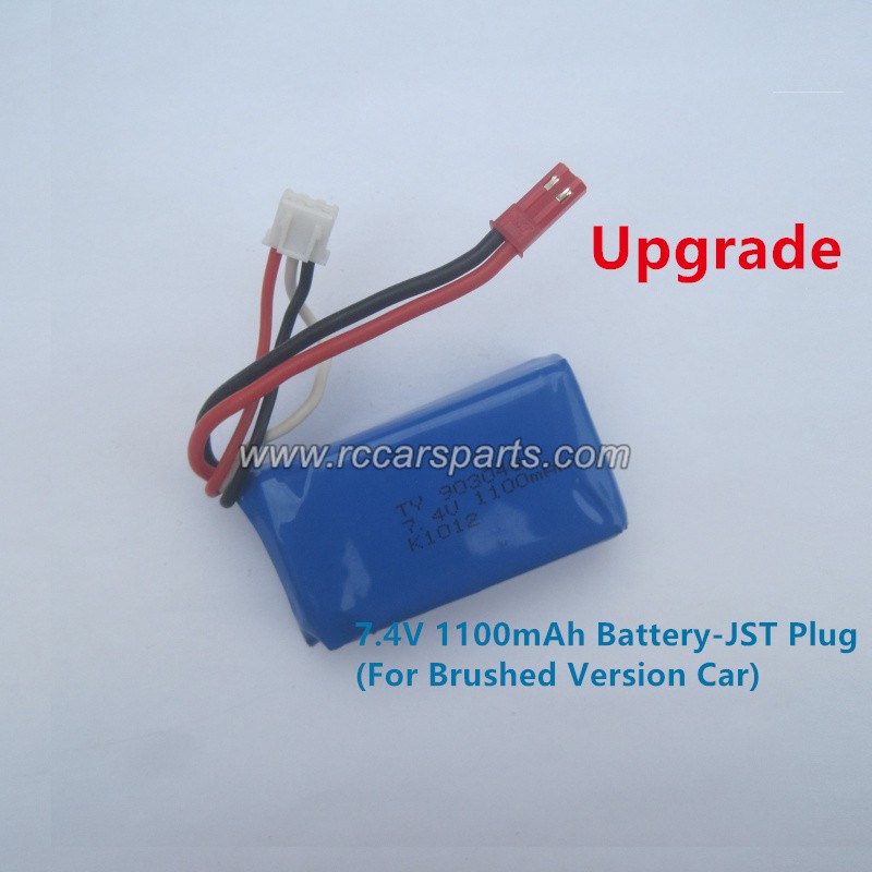 HBX Upgrade 16890 Destroyer Parts 7.4V 1100mAh Battery-JST Plug