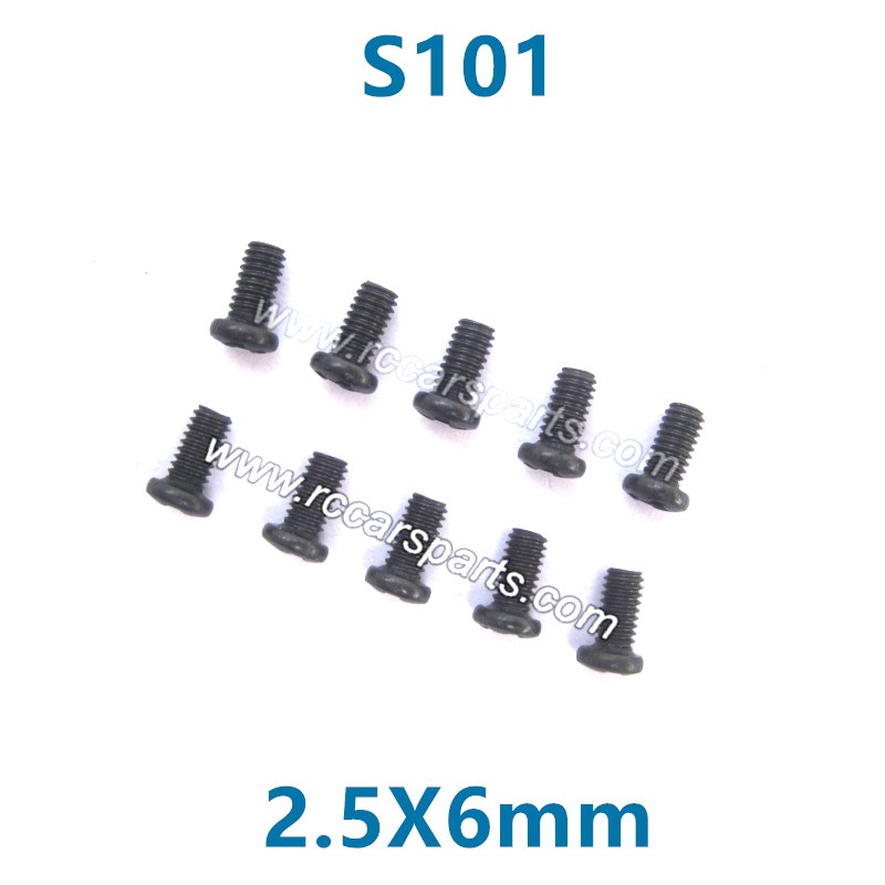 HBX 901 901A RC Car Parts Round Head Screw 2.5X6mm S101