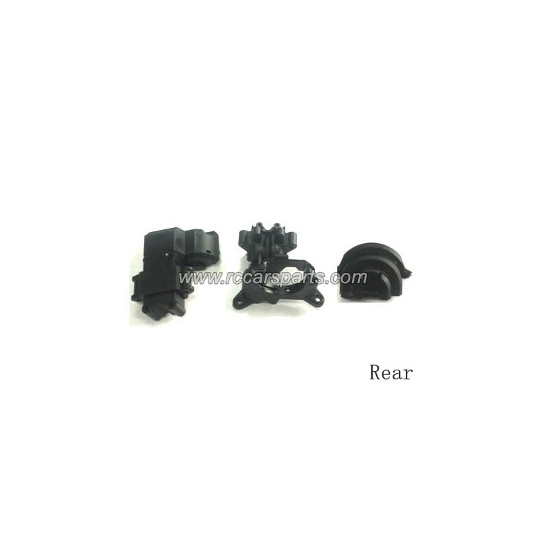 XLF X03 X04 RC Truck Parts Rear Transmission Housing Components C12012,C12013,C12014