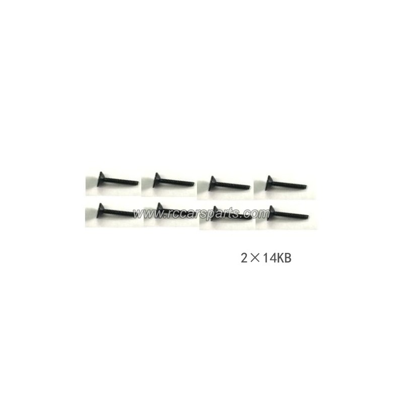 XLF X03 X04 1/10 Car Parts Screw 2×14KB XLF-1004