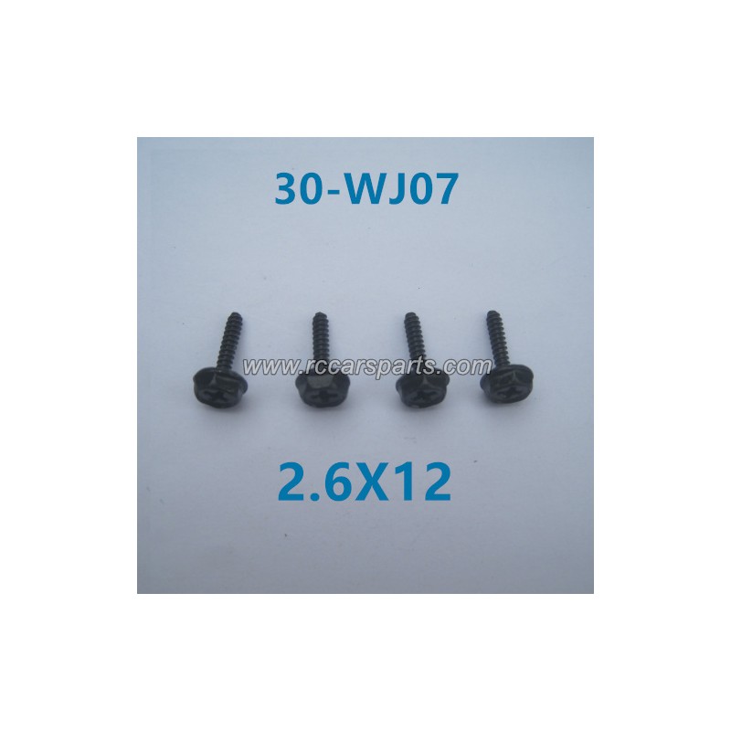 XinleHong 9137 Off Road RC Truck Parts Locknut 2.6X12 30-WJ07