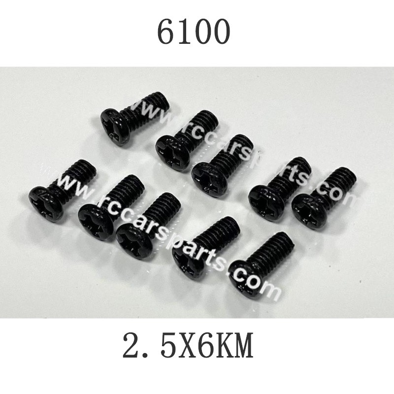 SCY-16103 RC Car Parts Screw 2.5X6KM 6100