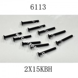 SCY-16101 RC Car Parts Screw 2X15KBH 6113