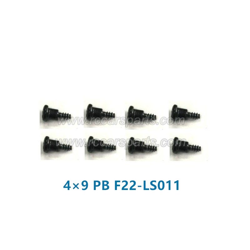 XLF F22A Spare Parts Step Screw 4×9 PB F22-LS011