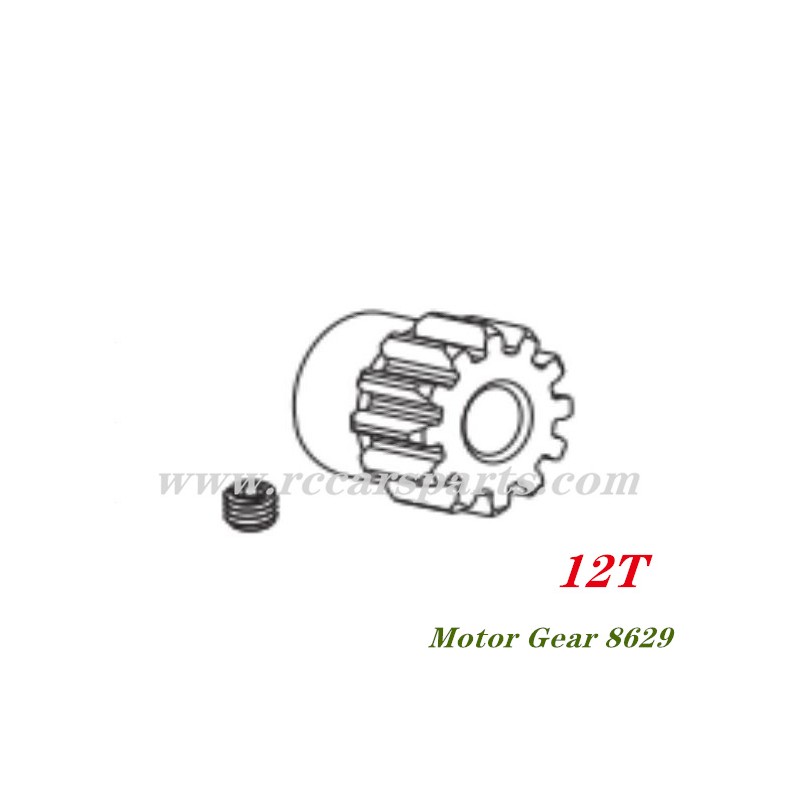 RC Buggy DBX 07 12T/13T/14T/15T/16T Motor Gear