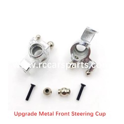 Upgrade Metal Front Steering Cup Parts For SCY-16103 PRO