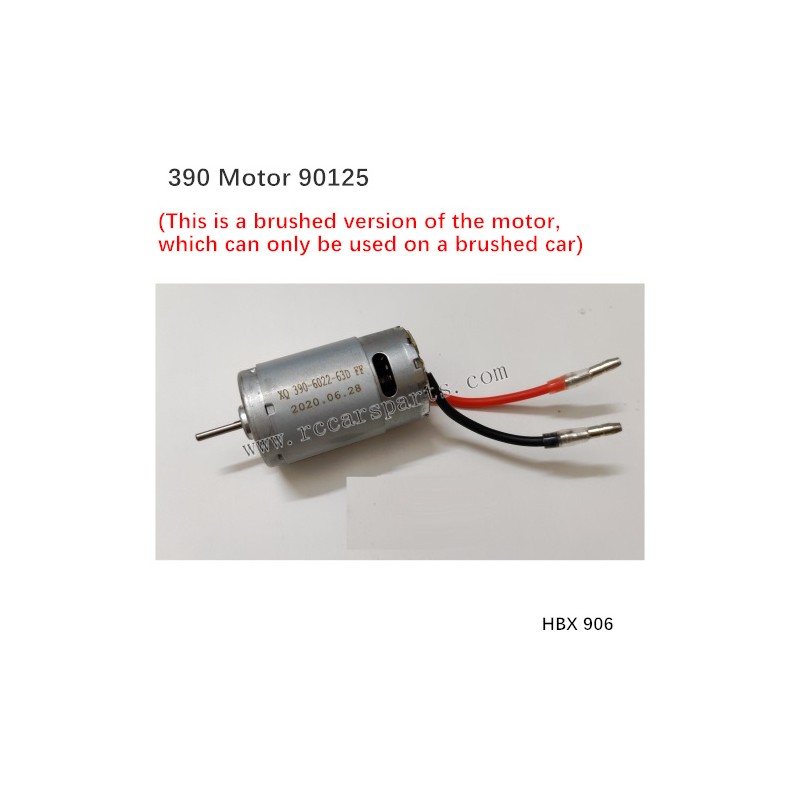 RC Car 906 Spare Parts 390 Motor 90125