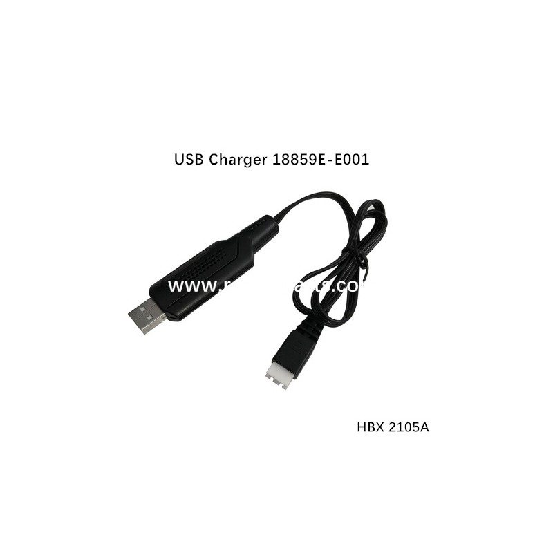 HBX 2105A Parts USB Charger 18859E-E001