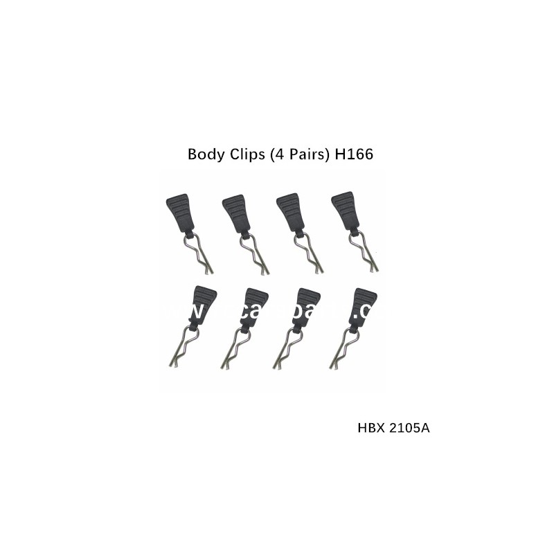 HBX 2105A Spare Parts Body Clips H166