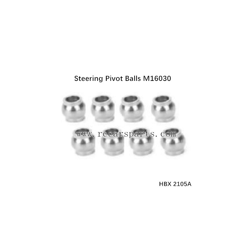 HBX 2105A Spare Parts Steering Pivot Balls M16030