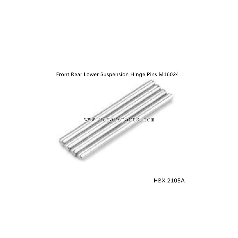 HBX 2105A Spare Parts Front Rear Lower Suspension Hinge Pins M16024