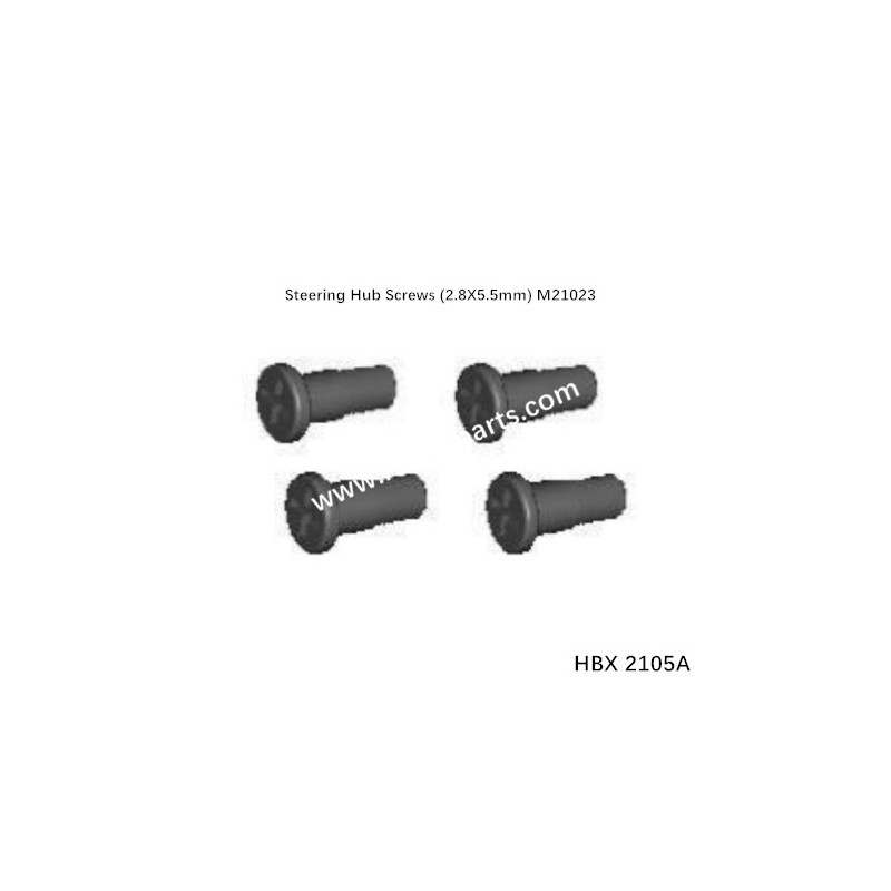 HBX 2105A Screws Parts Steering Hub  (2.8X5.5mm) M21023