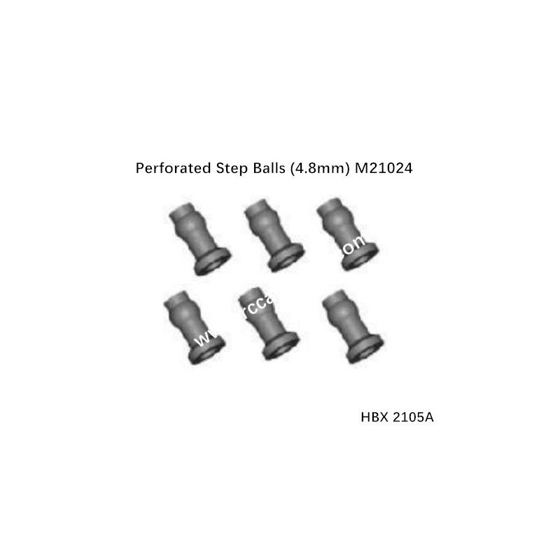 HBX 2105A Parts Perforated Step Balls (4.8mm) M21024