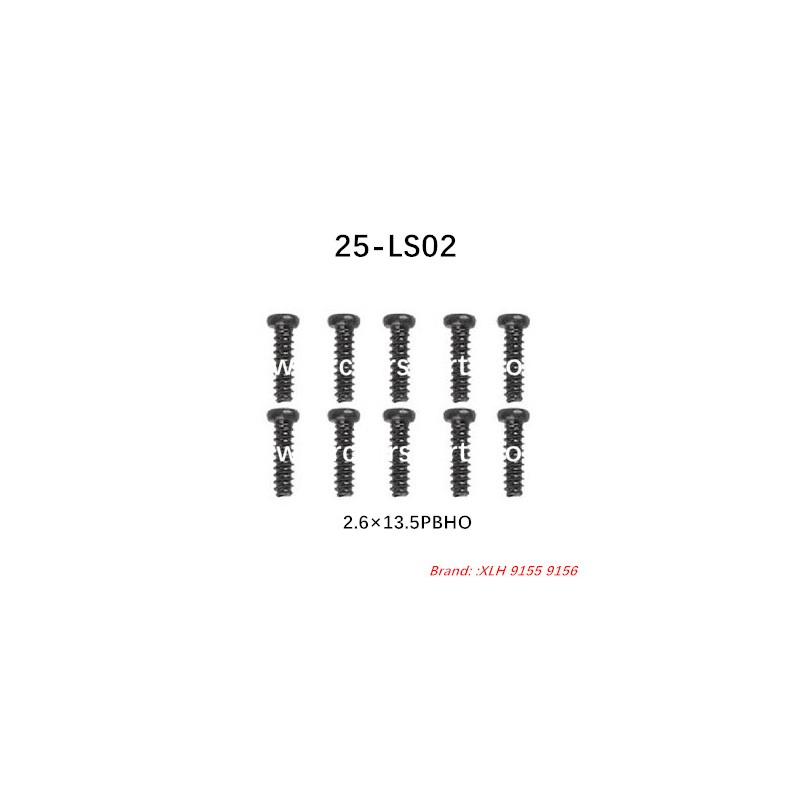 9155 9156 Screw Parts 2.6×13.5PBHO 25-LS02