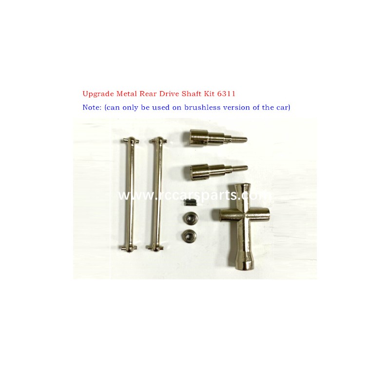 SUCHIYU SCY-16103 Upgrade Metal Rear Drive Shaft Kit 6311