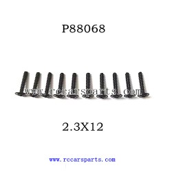 2.3X12 Screw P88068 For RC Car 9500E Screw