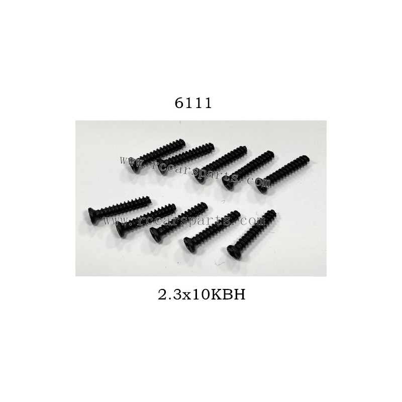 RC Car 16303 Parts Screw 2.3x10KBH 6111