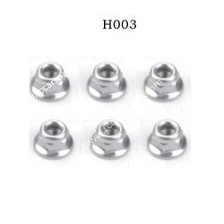 Wheel Flange Lock Nut M4 H003 For HBX 2997A 2997 Parts